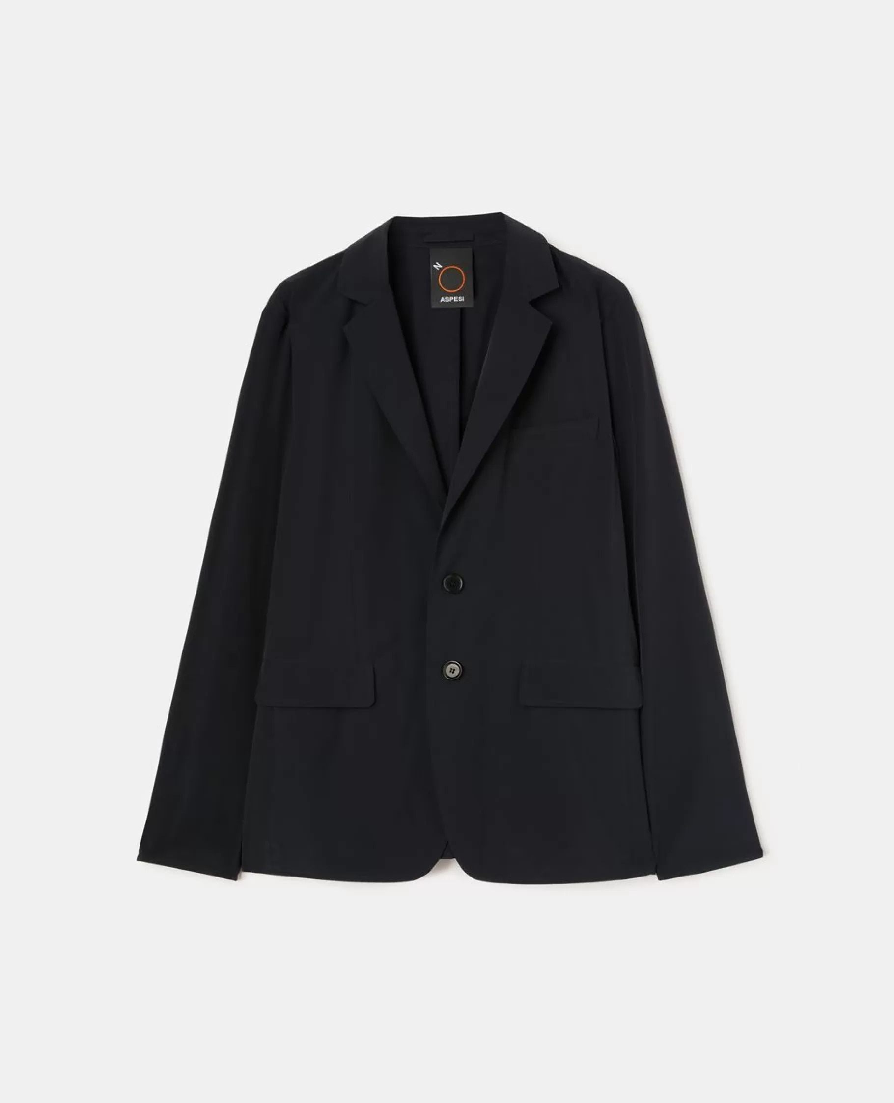 ASPESI Giacche E Blazer^Blazer Paperino In Nylon Navy