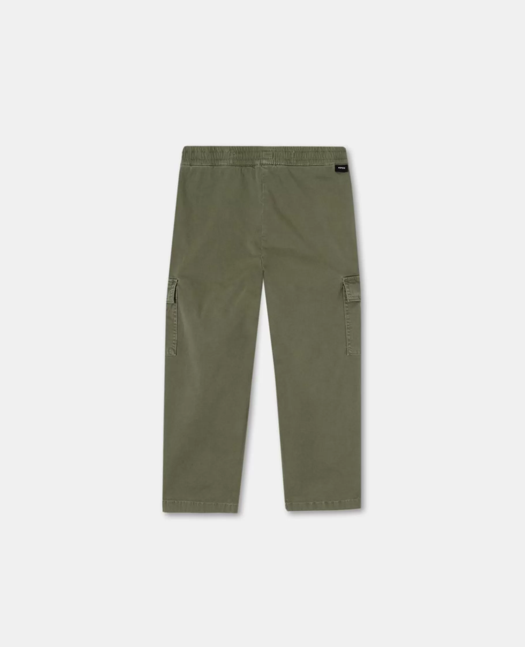 ASPESI Pantaloni E Shorts^Pantalone Cargo In Gabardina Muschio