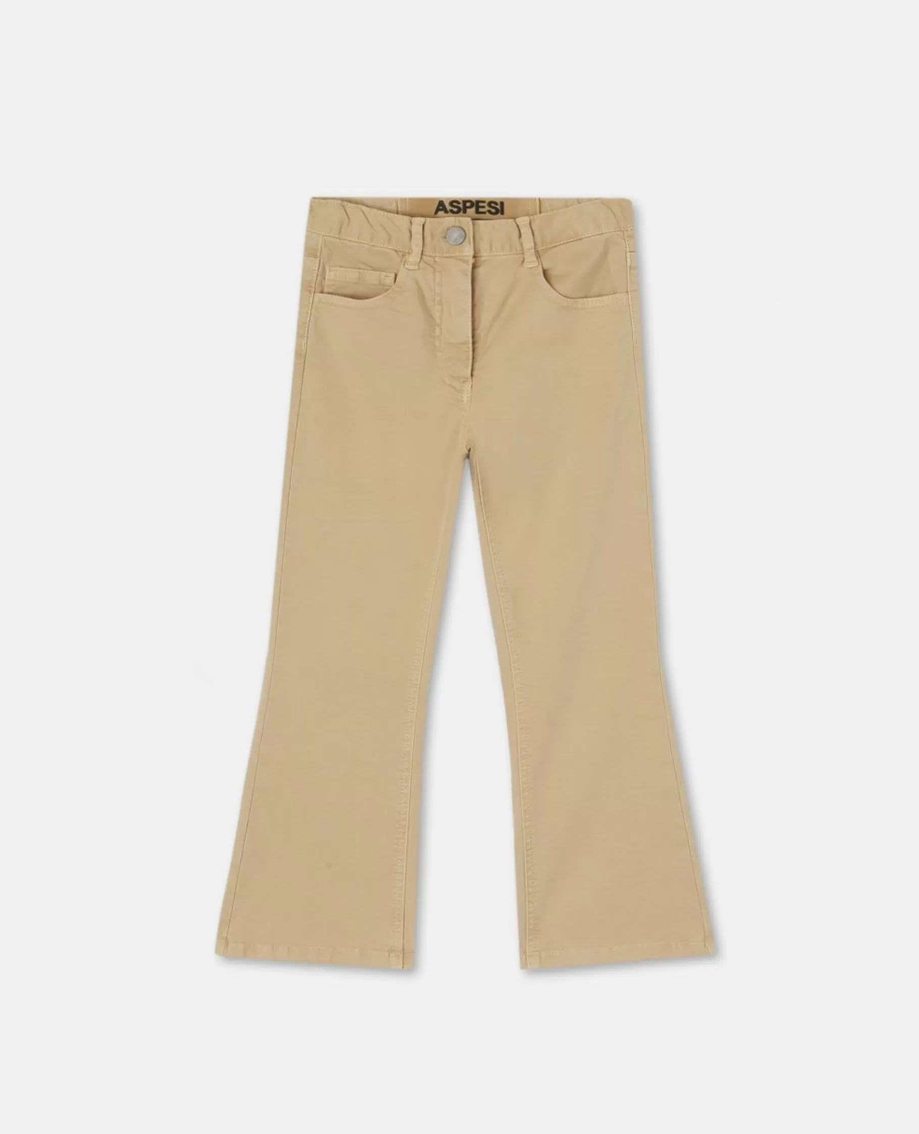 ASPESI Pantaloni E Shorts^Pantalone Cinque Tasche In Gabardina Beige