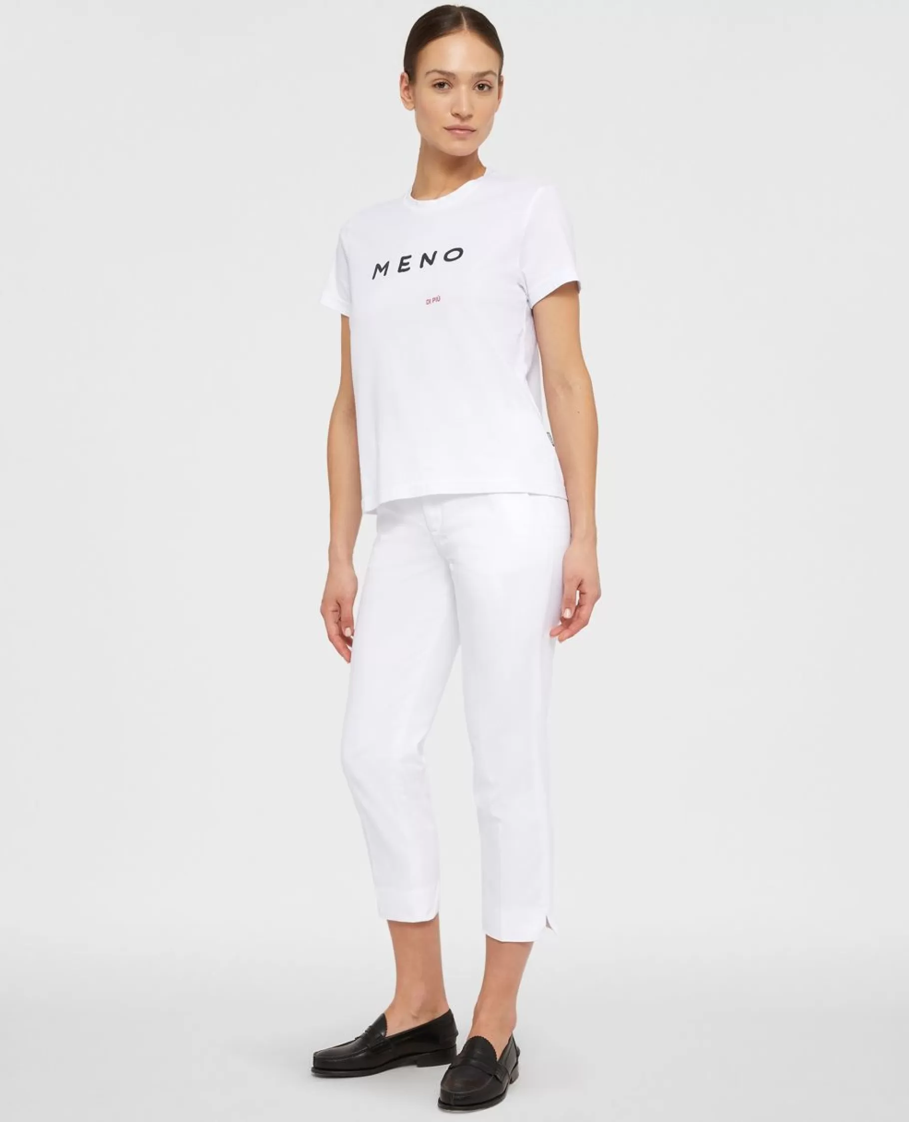 ASPESI T-Shirt E Polo^T-Shirt Meno, Di Piu Bianco